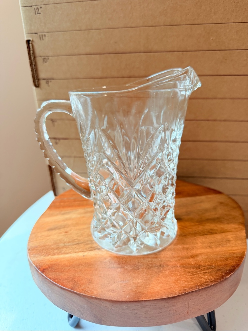 Anchor Hocking Glass Pineapple Creamer
